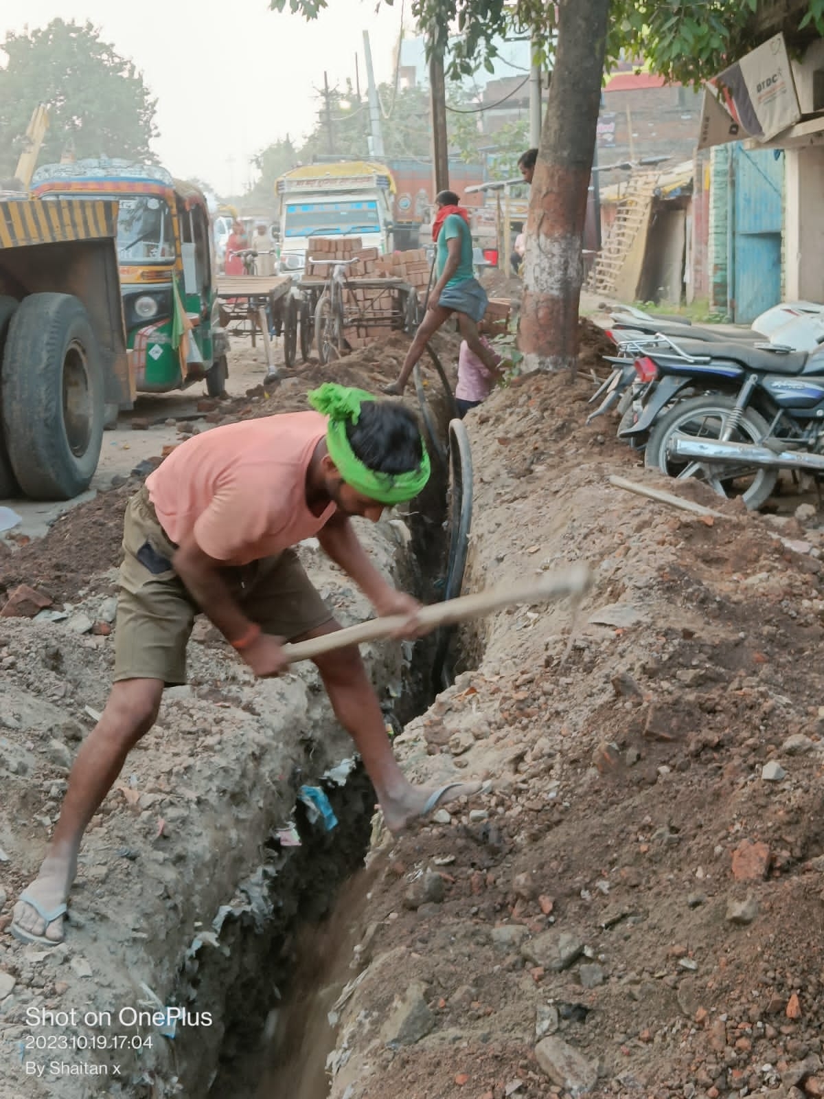 11 KV Underground Cable Laying, Phase -1, Marine Drive, Patna